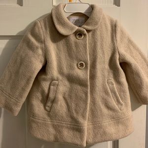 Zara Kids double lined wool peacoat